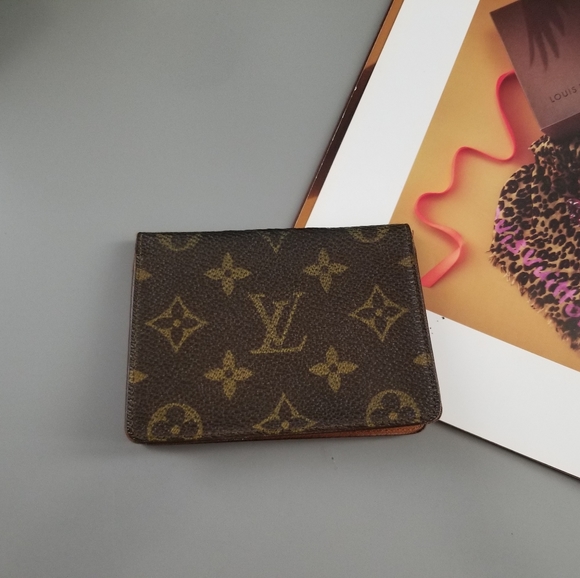 Authentic New Rare Louis Vuitton Pacific Taiga Blue Monogram Multiple Wallet